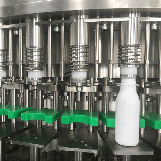 Aseptic Milk Yogurt Dairy Beverage Bottling Filling Machine
