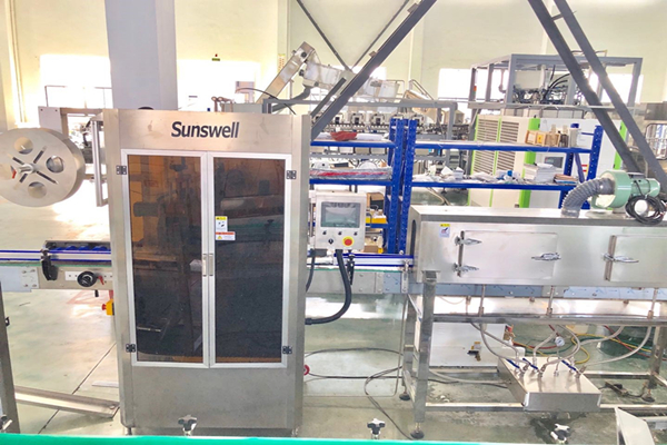 SUNSWELL PE Bottle With Aluminum Foil Rising-Filling-Sealing Machine Will Be Shipped to Customer 